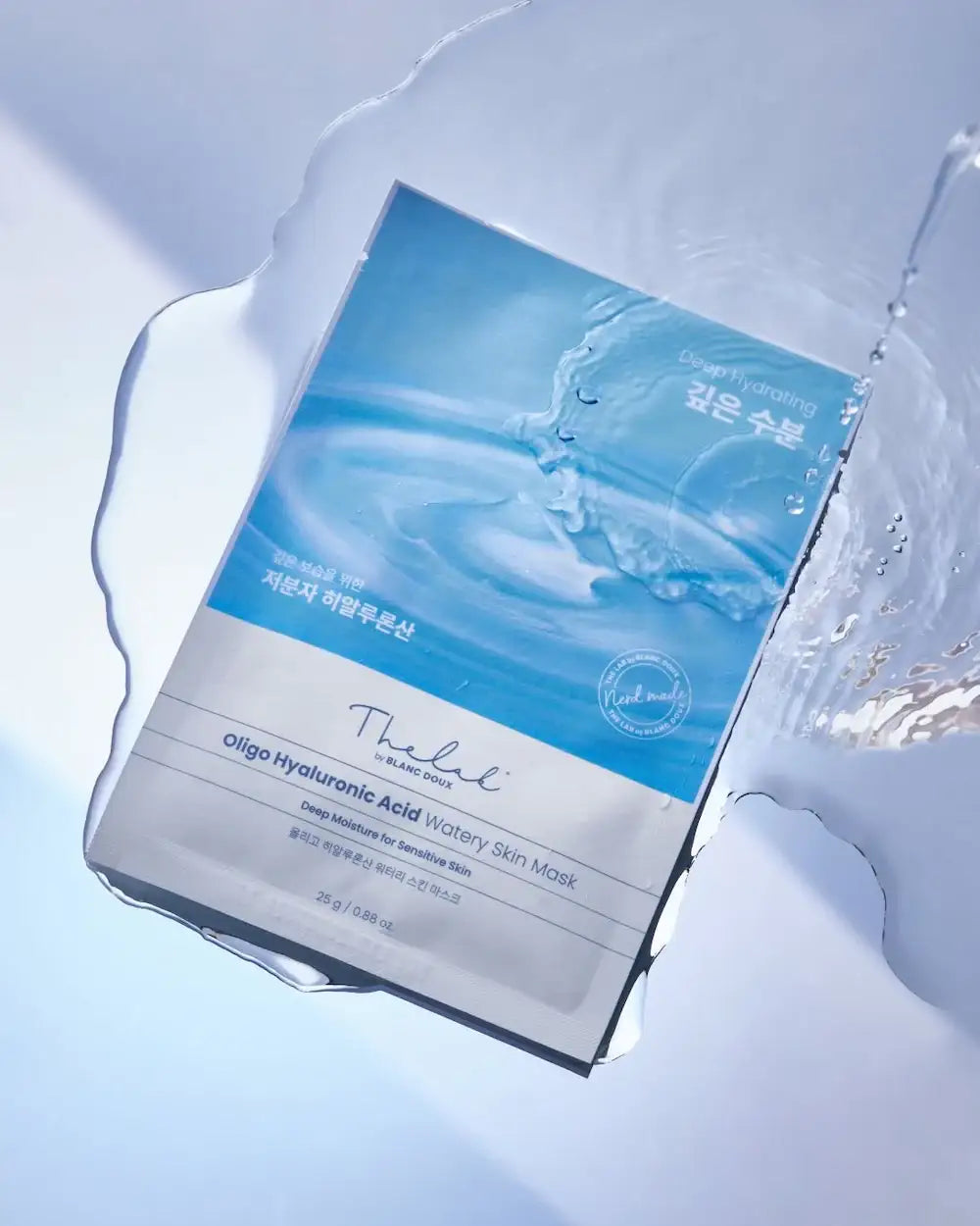 THE LAB by BLANC DOUX Oligo Hyaluronic Acid Watery Skin Mask 10p Korean beauty product image 3