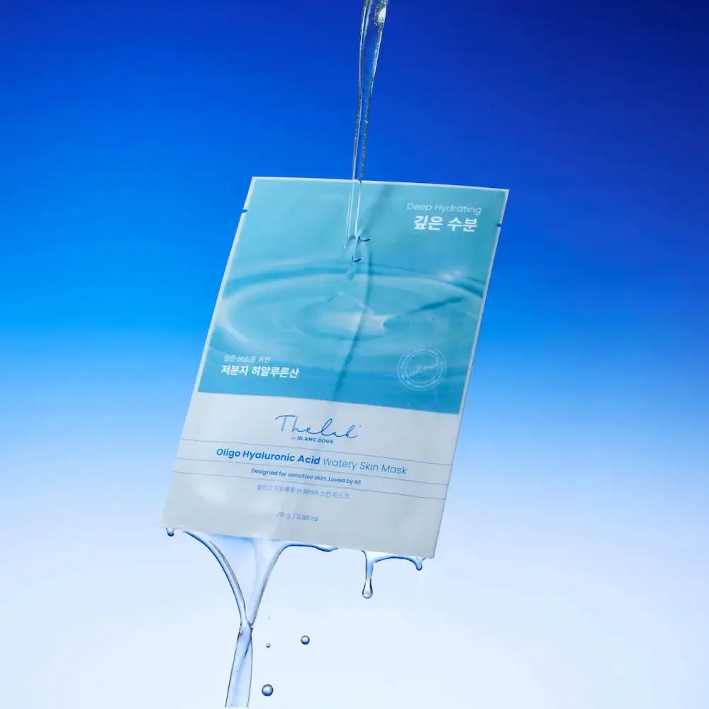 THE LAB by BLANC DOUX Oligo Hyaluronic Acid Watery Skin Mask 10p Korean beauty product image 5