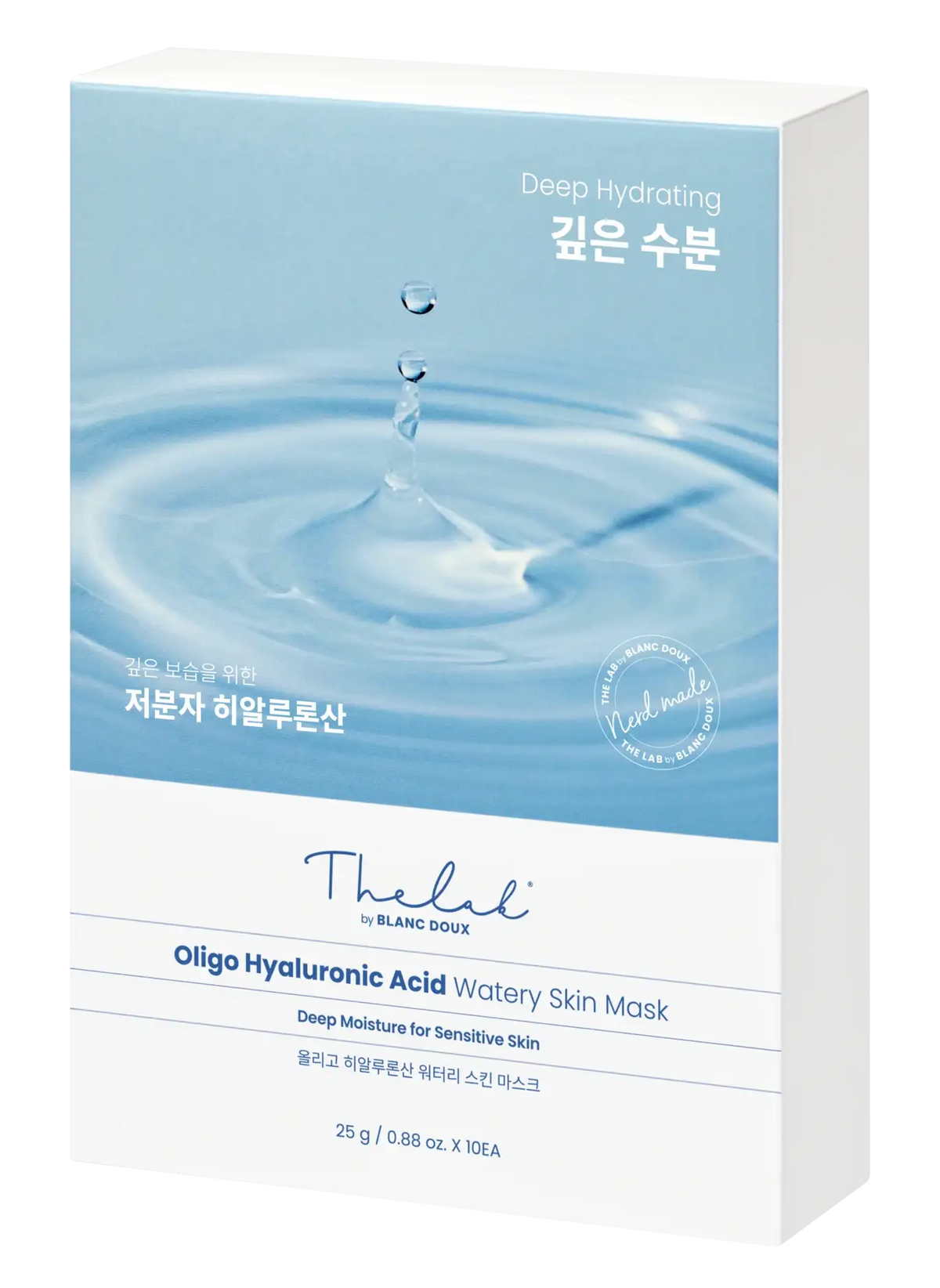 THE LAB by BLANC DOUX Oligo Hyaluronic Acid Watery Skin Mask 10p Korean beauty product image 2
