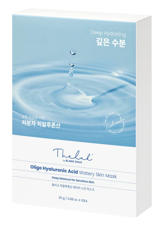 THE LAB by BLANC DOUX Oligo Hyaluronic Acid Watery Skin Mask 10p Korean beauty product image 2