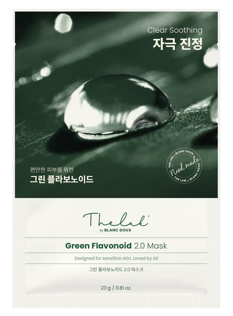 THE LAB by BLANC DOUX Green Flavonoid™ 2.0 Mask 10p Korean beauty product image 1