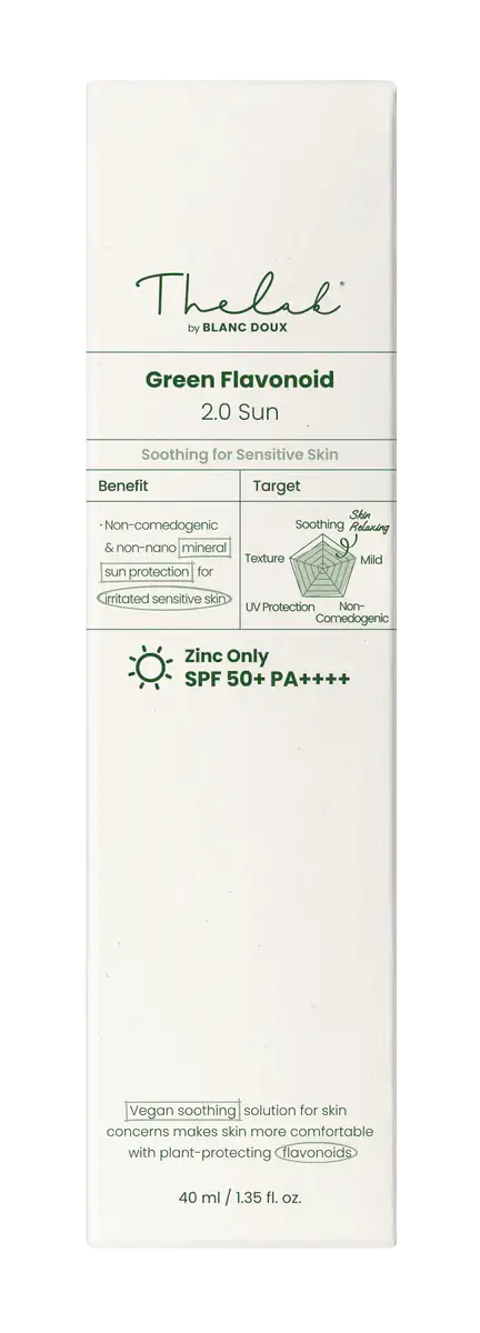 THE LAB by BLANC DOUX Green Flavonoid™ 2.0 Sun 40ml Korean beauty product image 3
