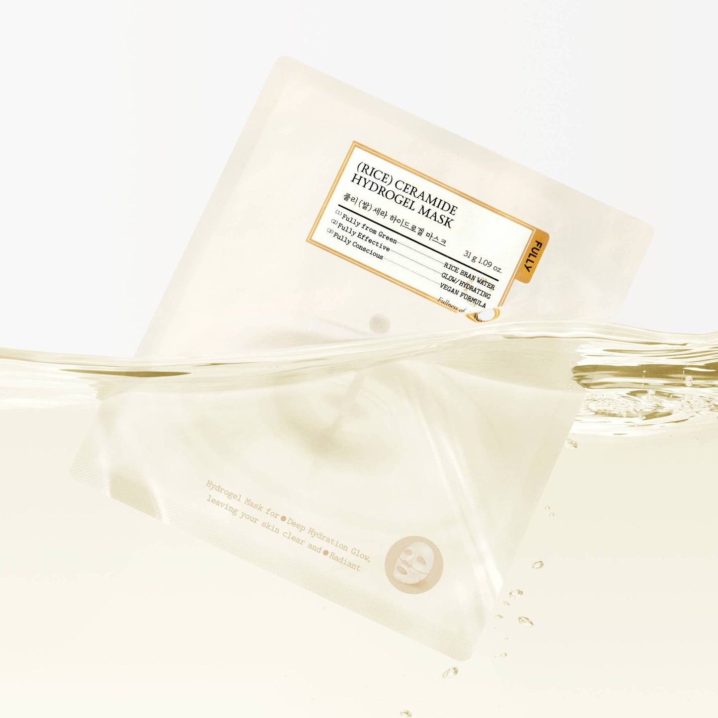 FULLY Rice Ceramide Hydrogel Mask 4ea