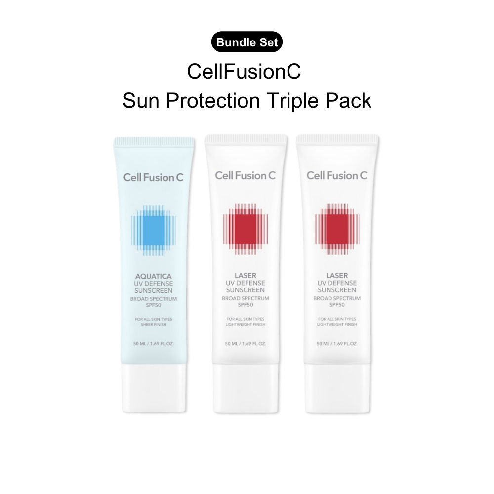 Cell Fusion C CellFusionC Sun Protection Triple Pack ― 50% OFF Korean skincare product image 1
