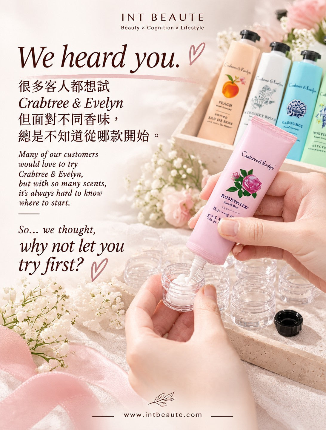 Not sure which scent — try before you choose|未決定香氣?先試再用