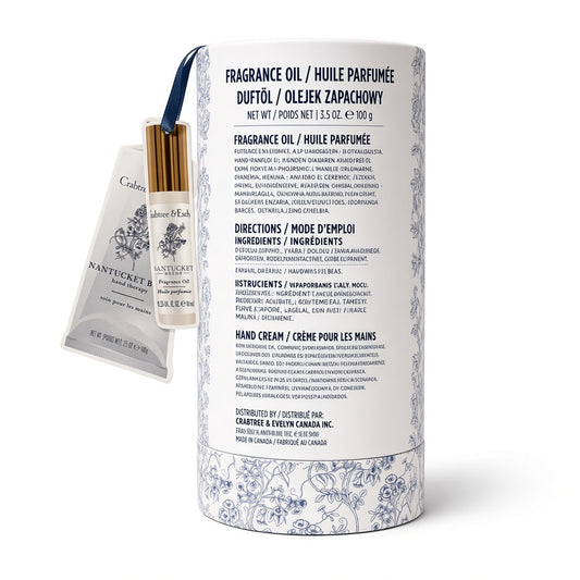 Crabtree & Evelyn Nantucket Briar Hand Therapy + Fragrance Oil Set back|INT BEAUTE