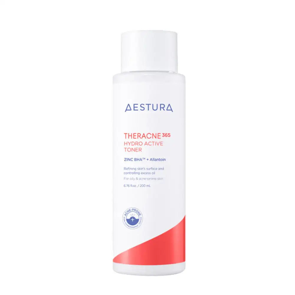 AESTURA Theracne 365 Hydro Active Toner for oily & acne-prone skin with Zinc BHA and Allantoin