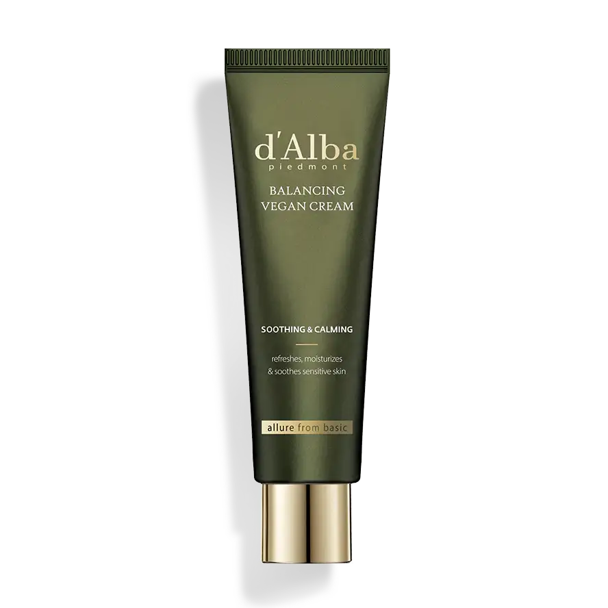 d'Alba Mild Skin Balancing Vegan Cream 55ml Korean skincare product image 1