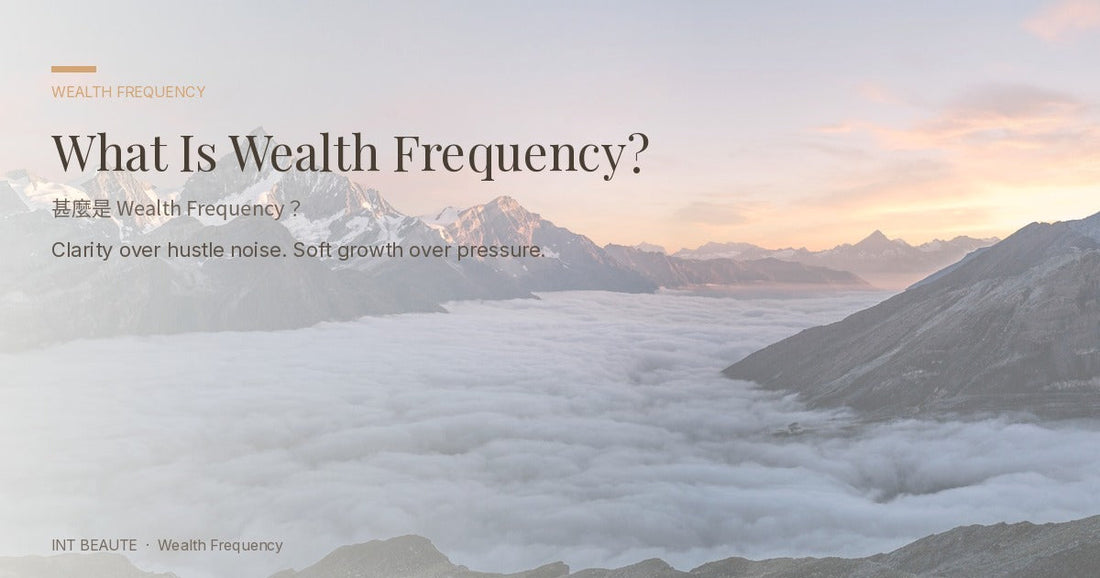 What Is Wealth Frequency?｜甚麼是財富頻率？