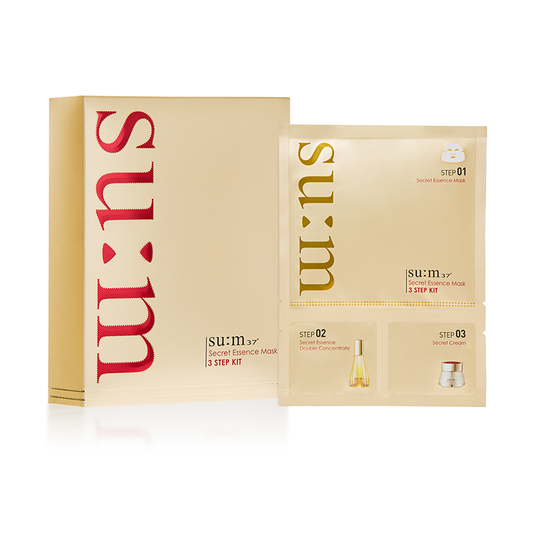 [Su:m37] Secret Essence Mask 3-Step Kit 10pcs