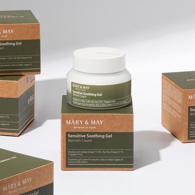 [Mary&May] 舒緩敏感凝膠霜 70g