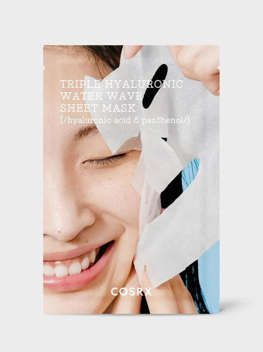 COSRX - HYDRIUM TRIPLE HYALURONIC WATER WAVE SHEET MASK 1ea 20g