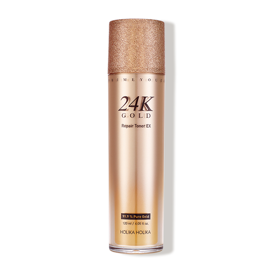 [holikaholika] Prime Youth 24K 黃金修護化妝水 120ml