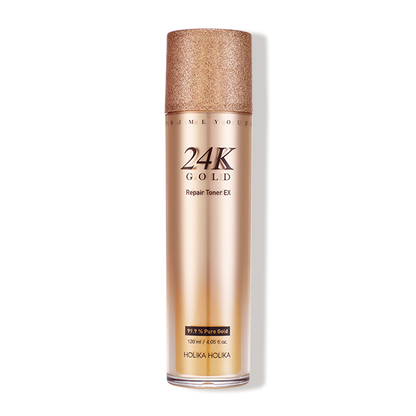 [holikaholika] Prime Youth 24K 黃金修護化妝水 120ml