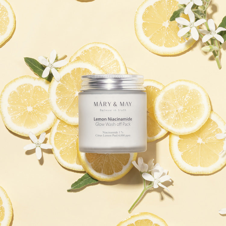[Mary&May] 檸檬煙醯胺煥膚水洗面膜 125g