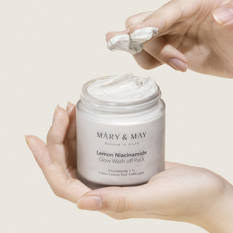 [Mary&May] 檸檬煙醯胺煥膚水洗面膜 125g