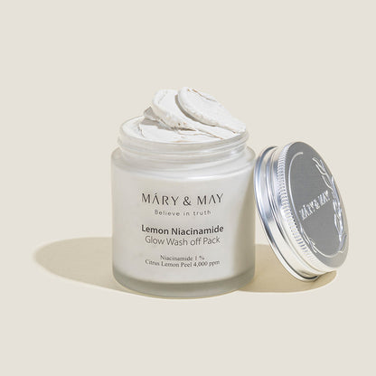 [Mary&May] 檸檬煙醯胺煥膚水洗面膜 125g