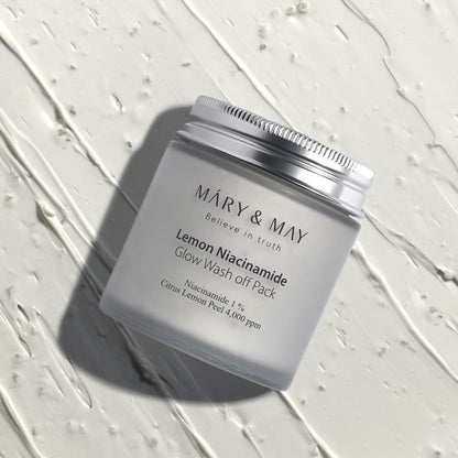 [Mary&May] 檸檬煙醯胺煥膚水洗面膜 125g