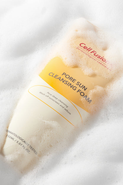 [CellfusionC] Pore Sun Cleansing Foam - 150ml