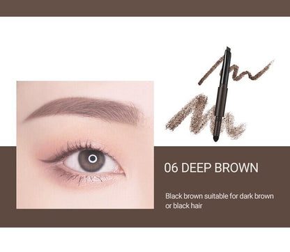 [WAKEMAKE] Powder Jet Dual Brow 0.75g - #09 Gray Brown
