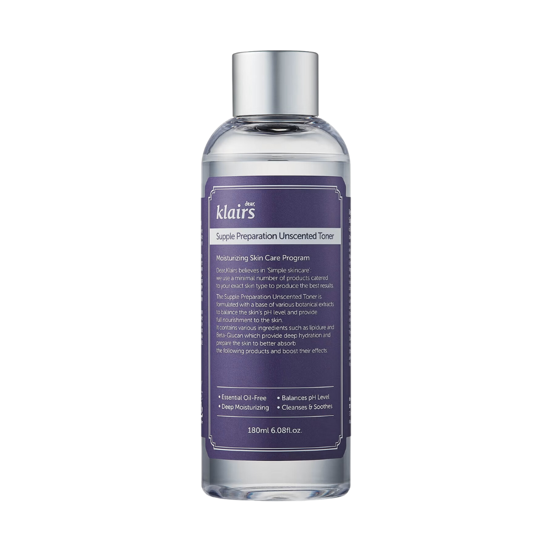[Dear Klairs] 舒緩保濕無香化妝水 180ml