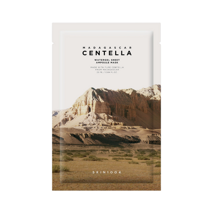 [Skin1004] Madagascar Centella Watergel Sheet Ampoule Mask - 2 Type