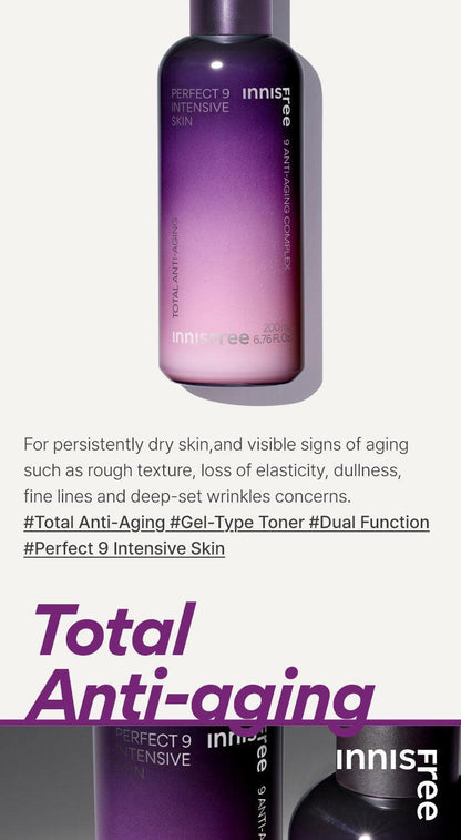 [Innisfree] 完美 9 密集肌膚 200ml
