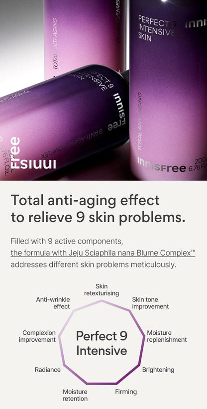 [Innisfree] 完美 9 密集肌膚 200ml