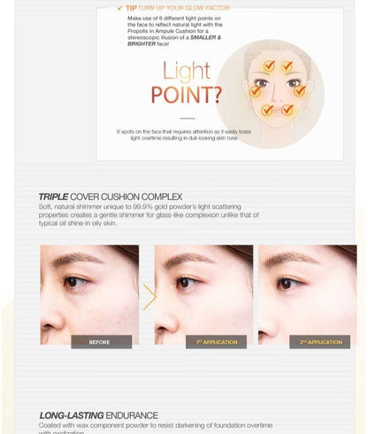 [CNP Laboratory] Propolis Ampule In Cushion  -No.23 X2ea