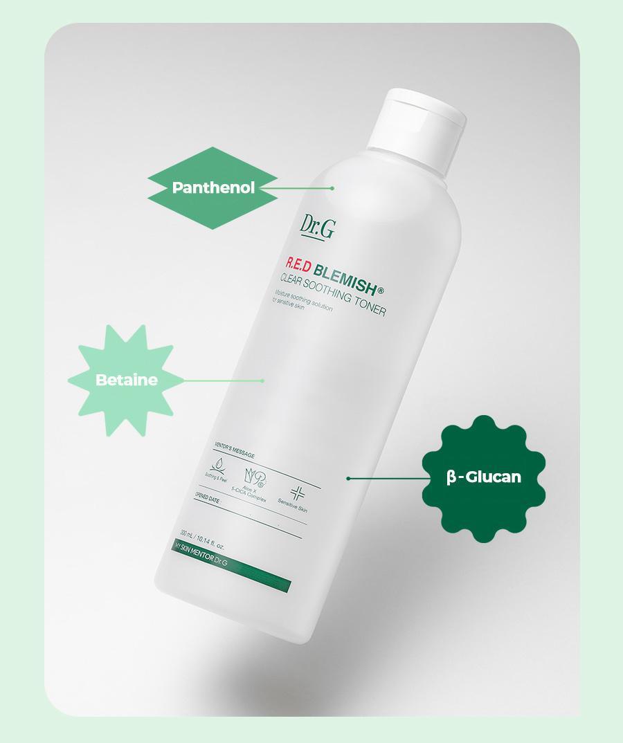[Dr.G] 紅色積雪草淨膚舒緩爽膚水 300ml