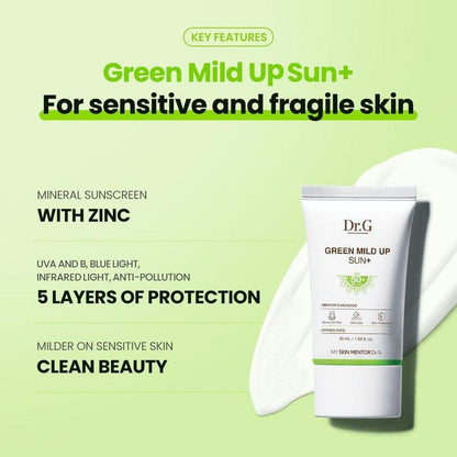 [Dr.G] 溫和清爽防曬乳 SPF 50+/ PA++++ 50ml