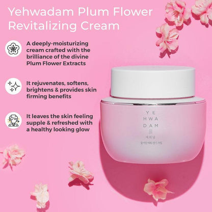 [Thefaceshop] YEHWADAM PLUM FLOWER REVITALIZING EYE CREAM - 25ML