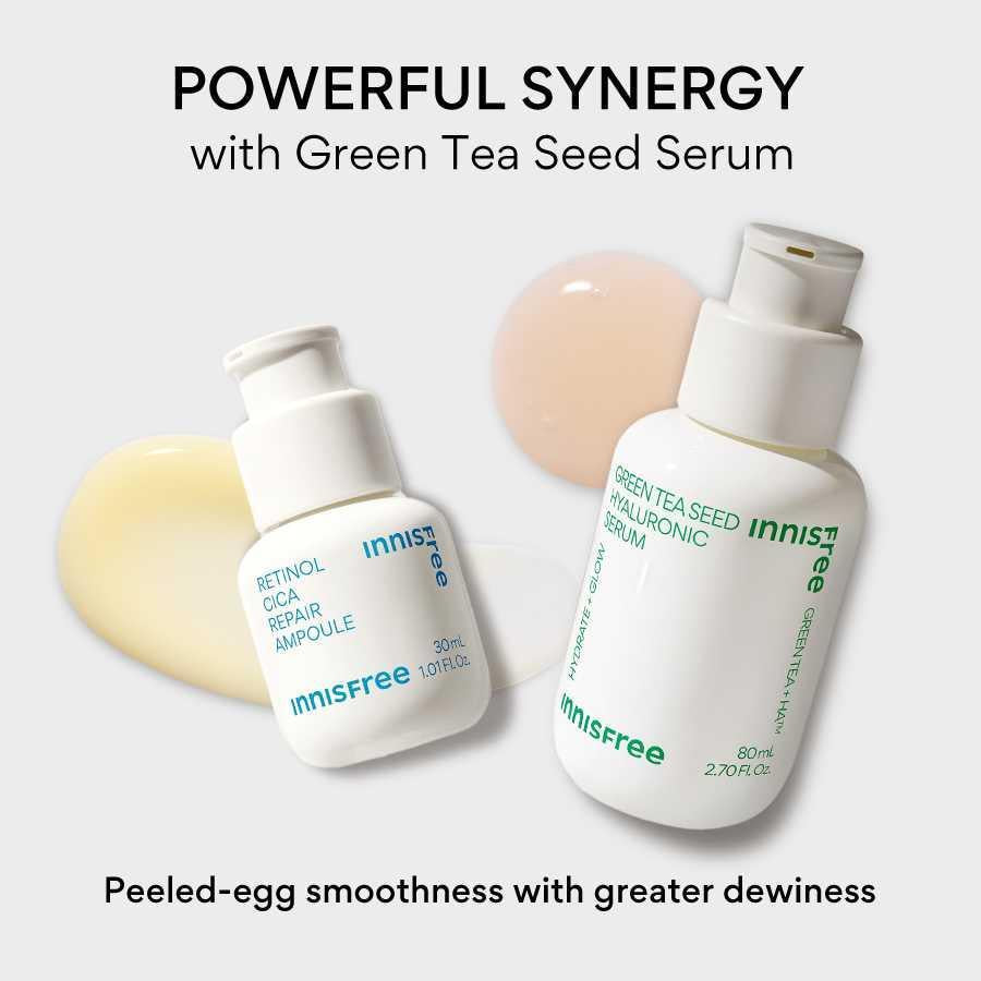 [Innisfree] 視黃醇積雪草修補安瓶 30ml