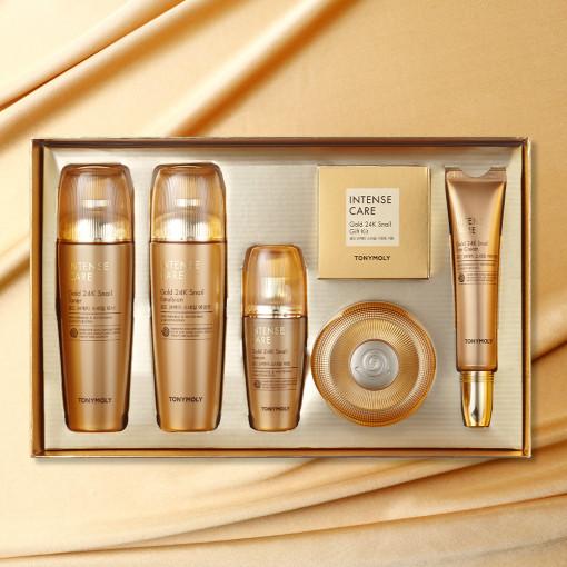 [TONYMOLY] 蝸牛24K金修護三件組