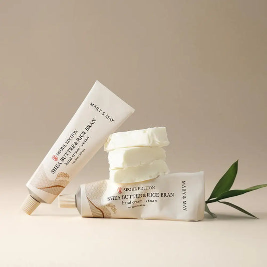 [Mary&May] Seoul Edition SHEA BUTTER & RICE BRAN Hand Cream 50ml