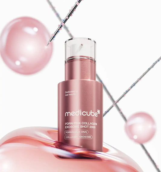 [Medicube] PDRN粉紅膠原蛋白外泌體精華安瓶 2000 30ml