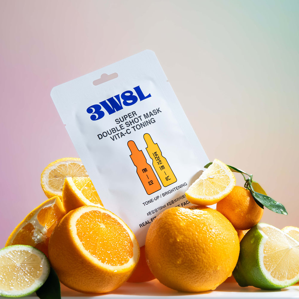 [3W8L] Super Double Shot Mask VitaC Toning 27ml