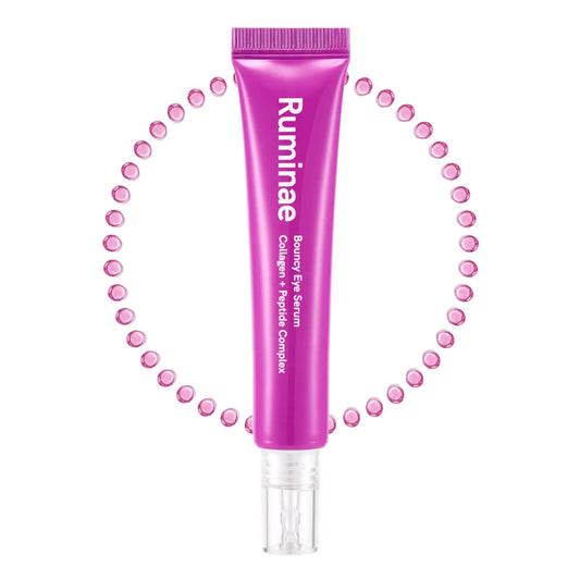 Ruminae Bouncy Eye Serum 30ml | Firming, Plumping & Brightening Korean Eye Care