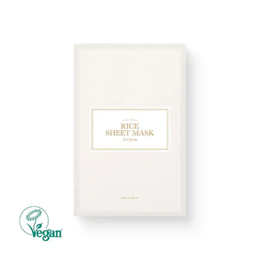 [ImFrom] Rice Sheet mask 20ml (1ea)