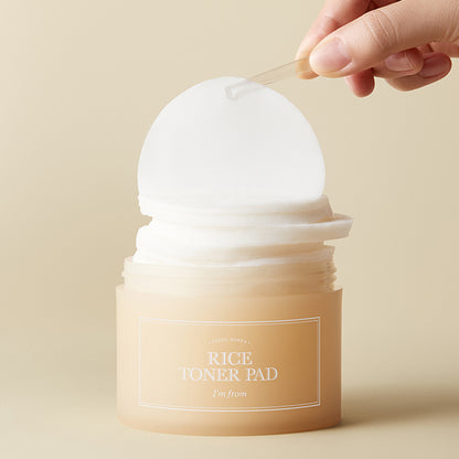 [ImFrom] Rice Toner Pad 140ml 60ea