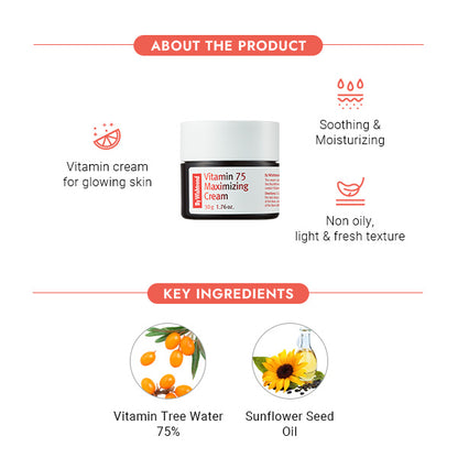 [ByWishtrend] Vitamin 75 Maximizing Cream 50 g