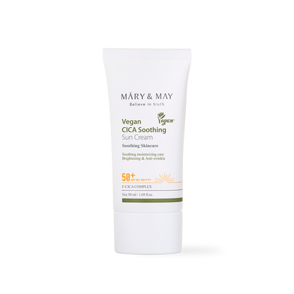[Mary&May] CICA Soothing Sun Cream SPF50+ PA++++ - 50ml