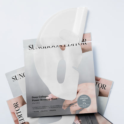 [SUNGBOON EDITOR] Deep Collagen Power Boosting Mask 37g*4ea