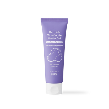 [Purito] Dermide Cica Barrier Sleeping Pack 80ml