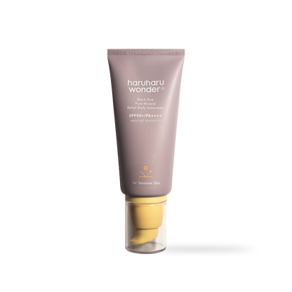[haruharuwonder] 黑米純粹礦物舒緩無香防曬乳 SPF50+ 50ml