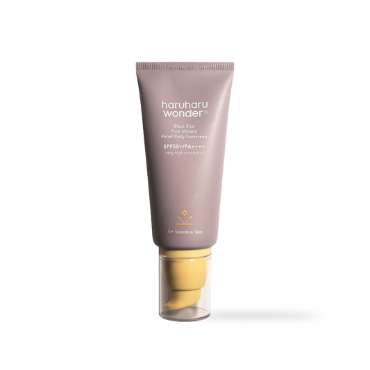[haruharuwonder] 黑米純粹礦物舒緩無香防曬乳 SPF50+ 50ml