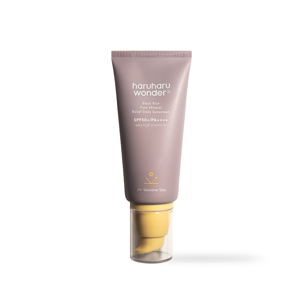 [haruharuwonder] 黑米純粹礦物舒緩無香防曬乳 SPF50+ 50ml