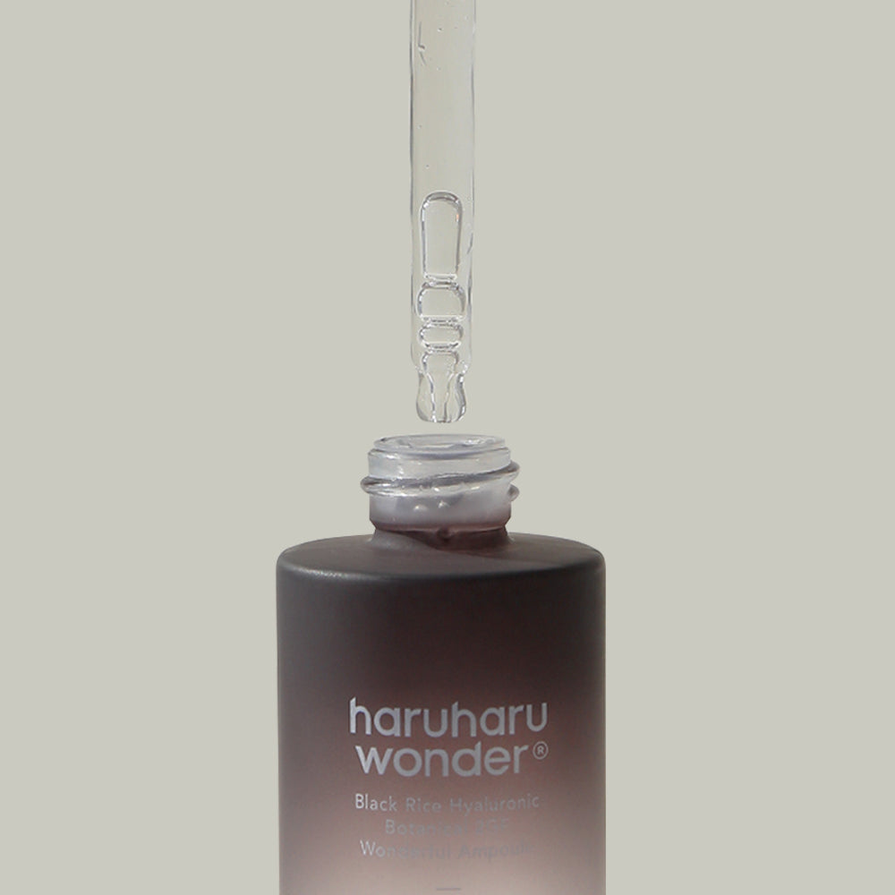 [haruharuwonder] 黑米玻尿酸植物性2GF奇蹟安瓶 30ml