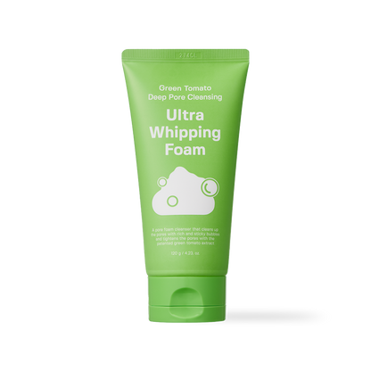 [SUNGBOON EDITOR] Green Tomato Deep Pore Cleansing Ultra Whipping Foam 120g