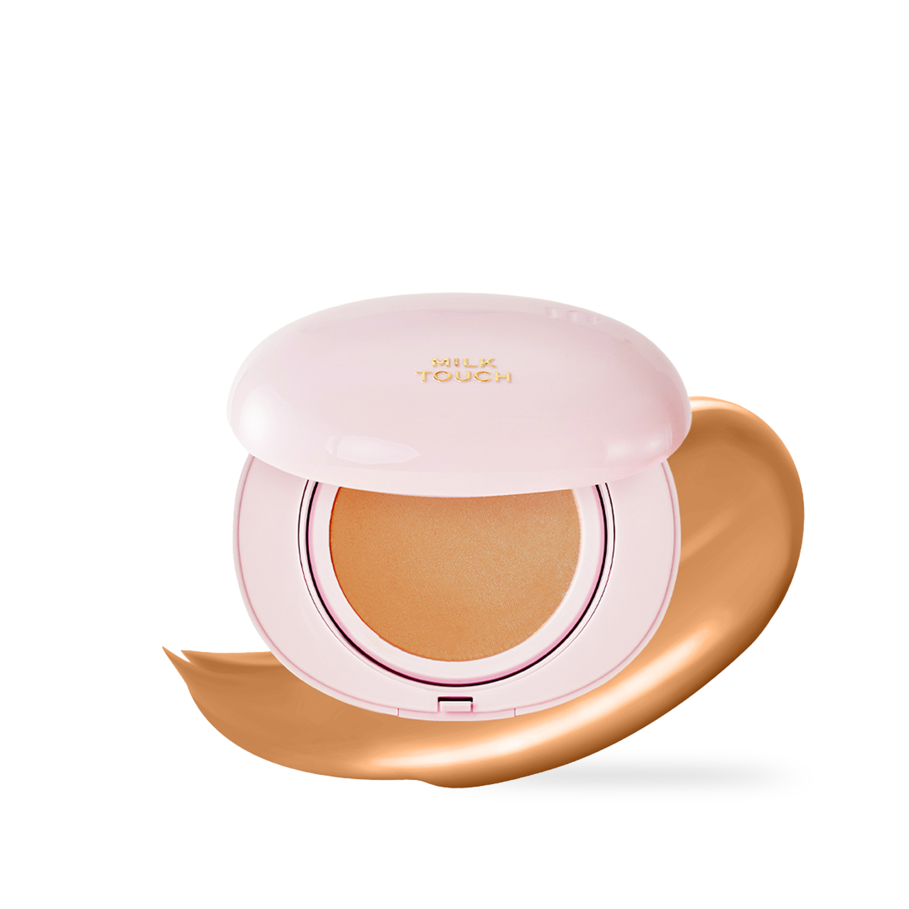 [milktouch] 全天候水潤光澤氣墊粉底 #27N 杏奶色 15g